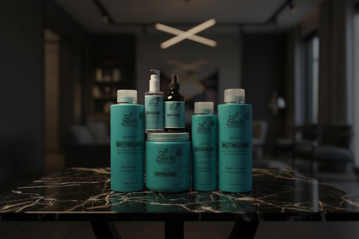 Biotin, Moroccan & Collagen 6-Step Hair Care Kit