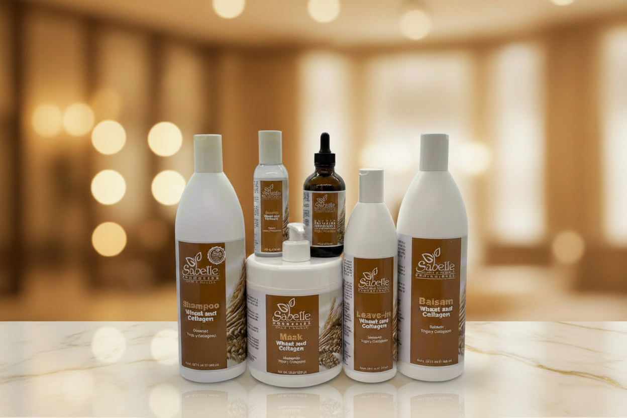 Wheat and Collagen 6-Step Hair Care Kit